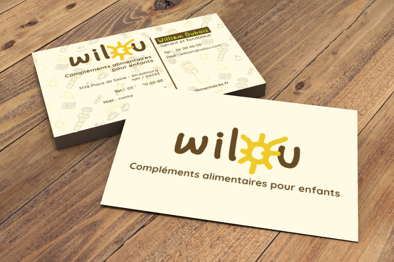 mockup cartes de visite
